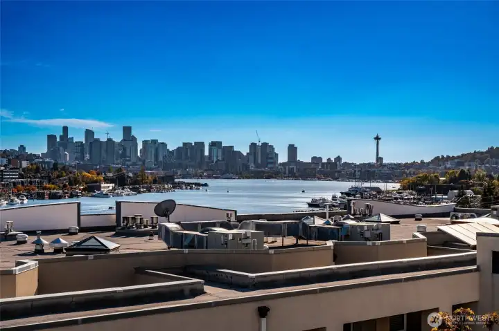 More lake and city views