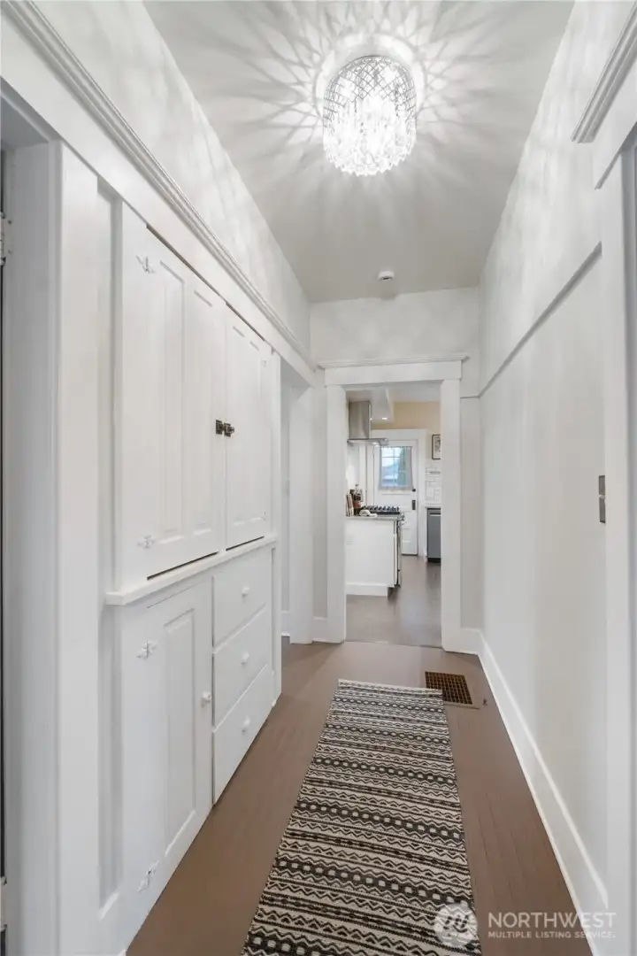 Built ins throughout the house