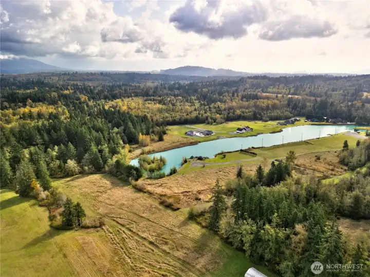 Ariel View of 18269 Bow Lake Lane