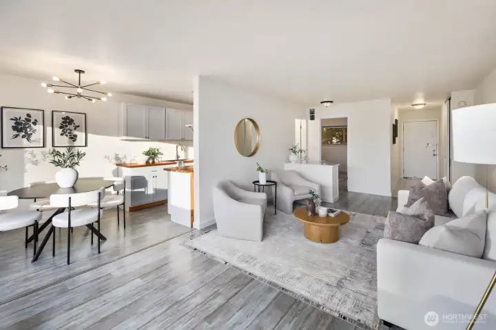 Natural Light into Kitchen