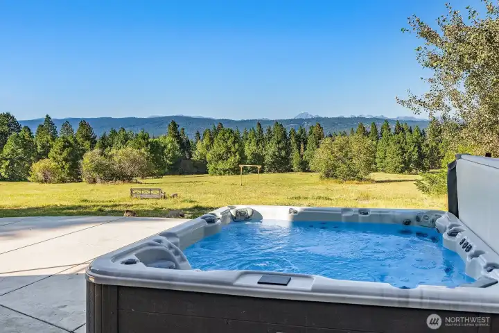 Salt spa and views of enchantments and cascades!