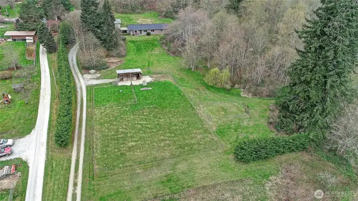 Gentle Hillside for Privacy and Drainage~