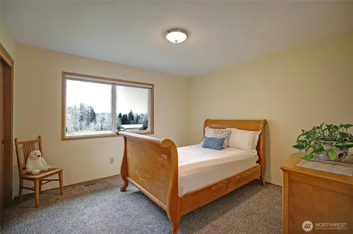 Guest Room w/ Views of Pasture and Mountains~
