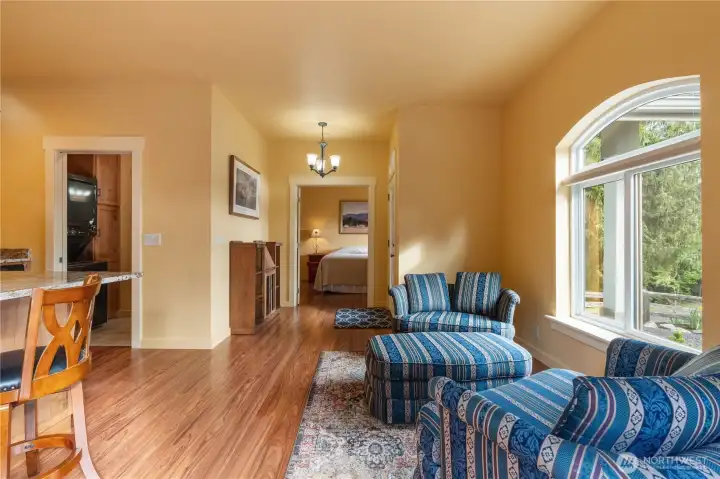 "Living Room" in The Lodge.