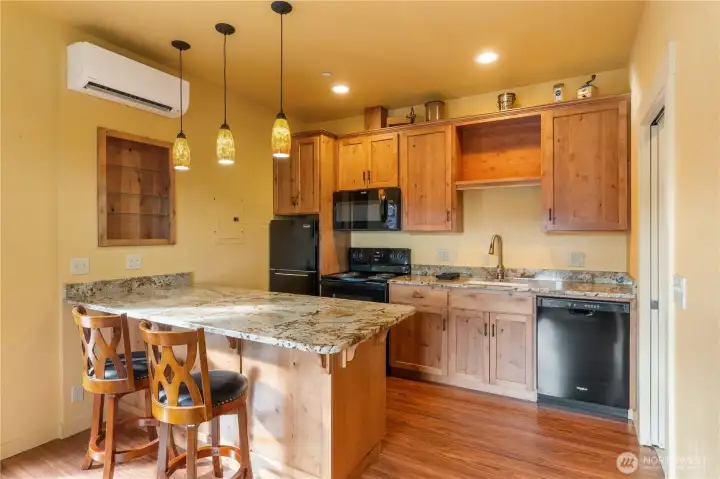 Kitchen in the Lodge.