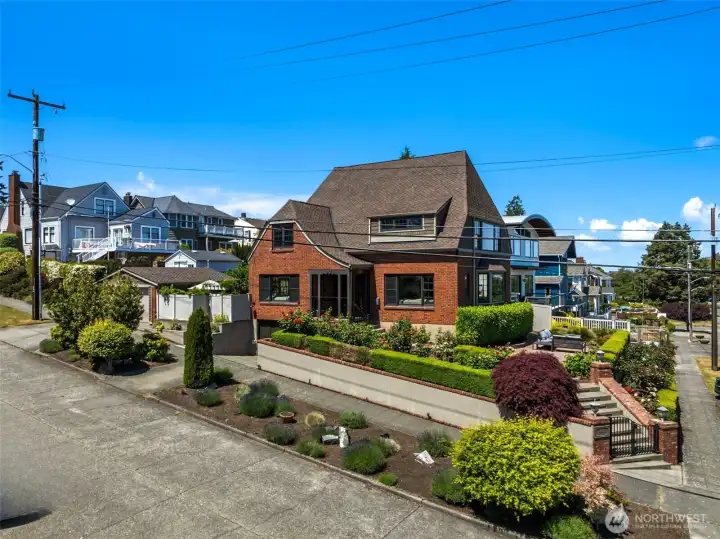 In 1927, this brick residence was constructed during North Admiral's golden era of homebuilding, joining a collection of architecturally significant homes that continue to define the neighborhood today.