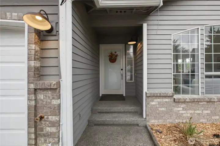 Covered Front Entry
