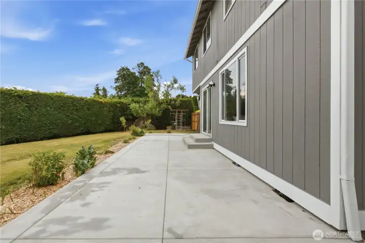 New back patio