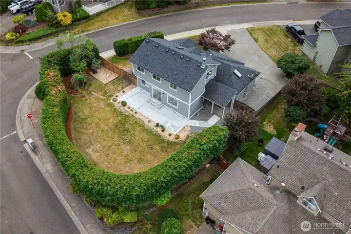 Great corner lot!