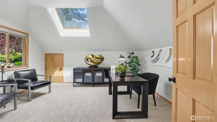 Office/Den Area with a surprise room in back.