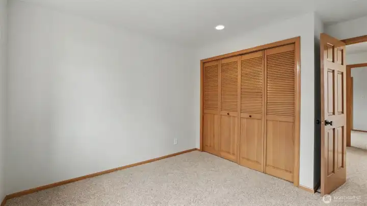Bedroom #1 closet