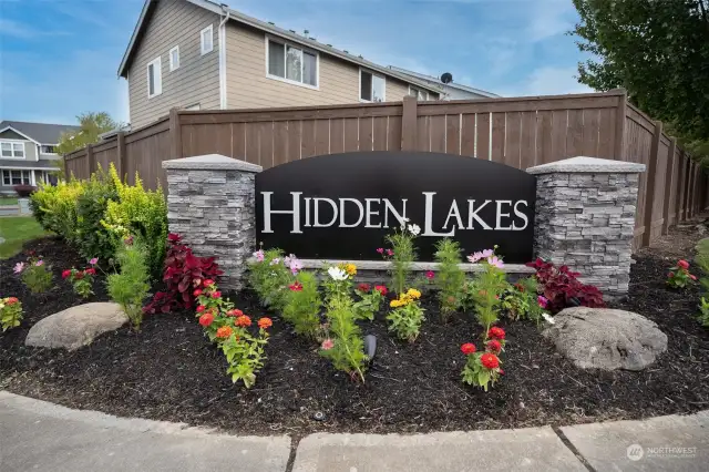 Hidden Lakes community.