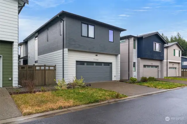 Garage driveway