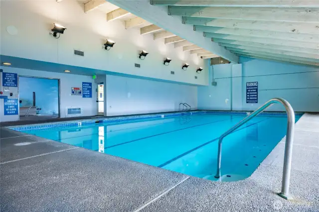 Indoor pool year-round