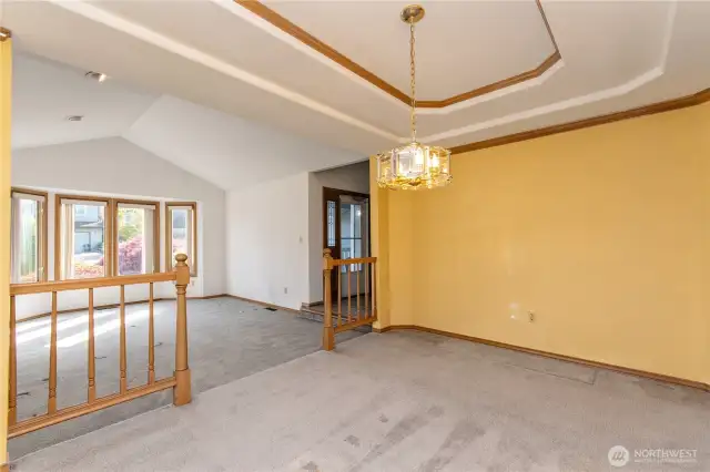 Dining room with view to Living room.