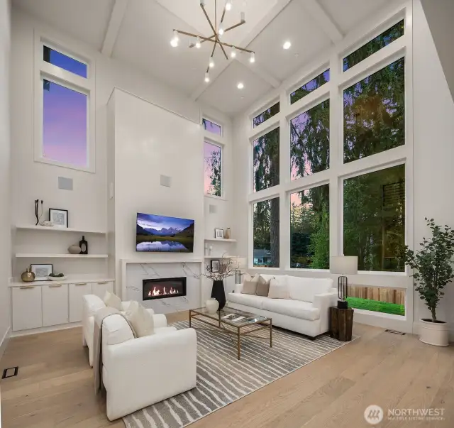 The following photos are from an MN Custom Home with a similar designer floor plan