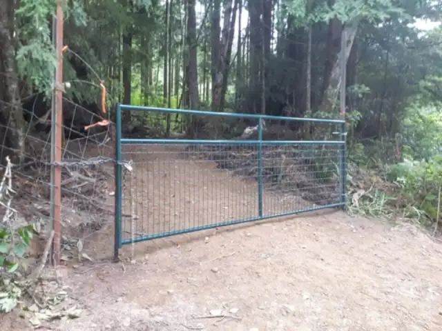 Just one of two gates