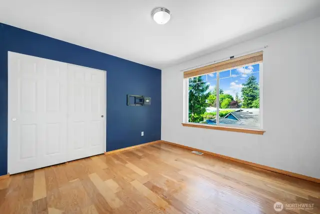 Second bedroom on upper level.
