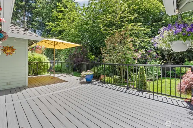 But outdoors....can we say its like your own private oasis!