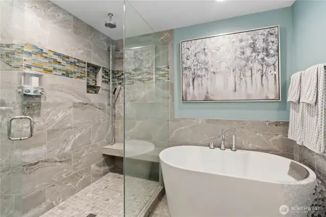 Check out the double head shower and want!  Ultimate spa like experience
