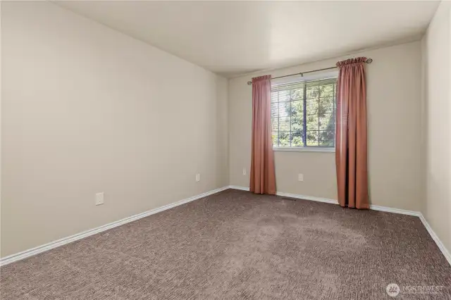 Bedroom two can fit any furniture
