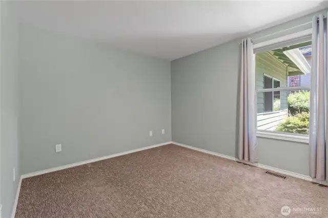 Bedroom 3 is also tucked into a lovely corner of the home