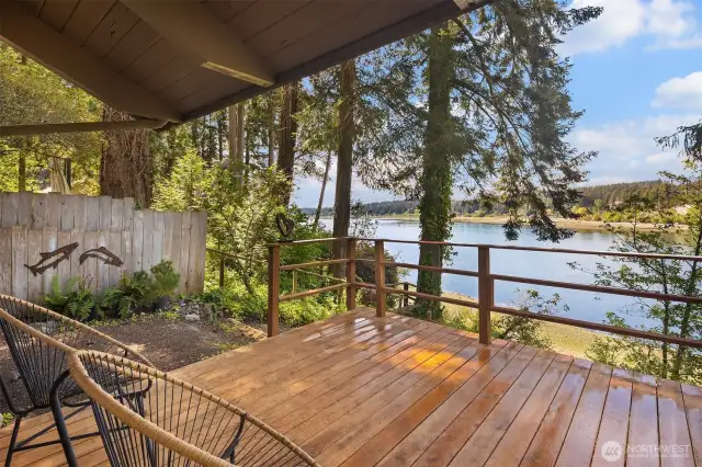 Deck - Agate Passage View
