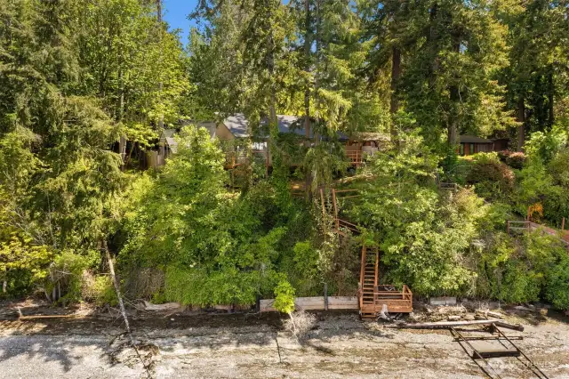 View of Home's Beach/Water Access