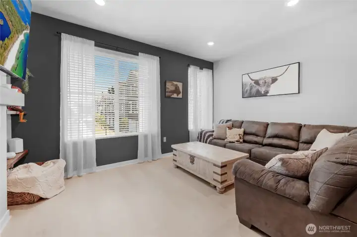 Spacious open layout livingroom