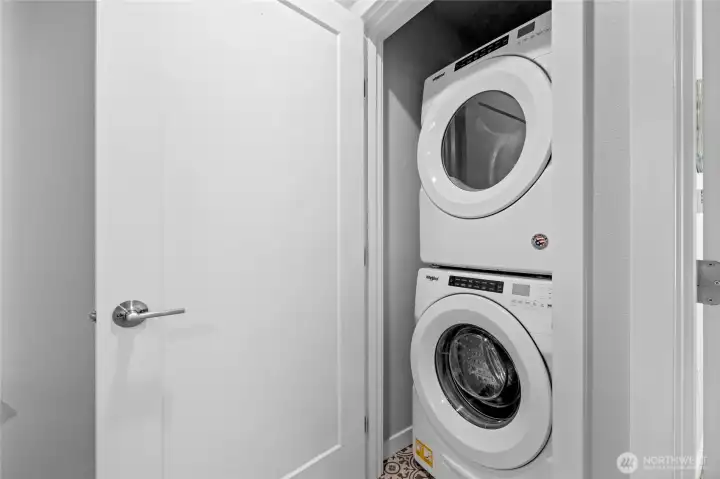 Washer & Dryer included