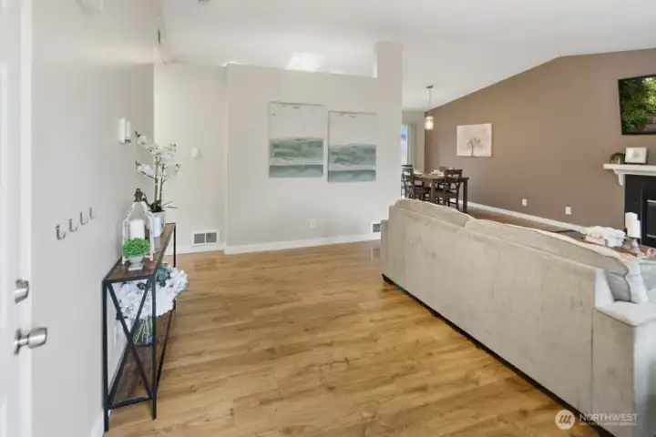 This house lives larger than its 1,216 square feet, letting you feel right at home the moment you open the door.