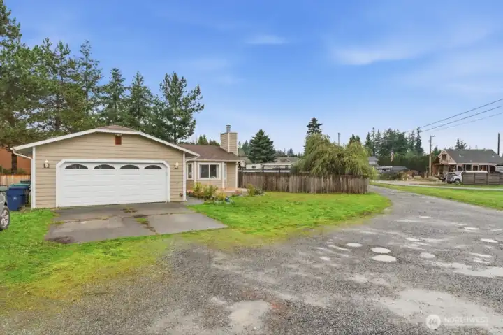 Located at the end of a private cul-de-sac drive