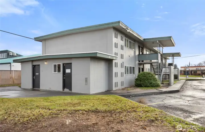 On-site coin laundry