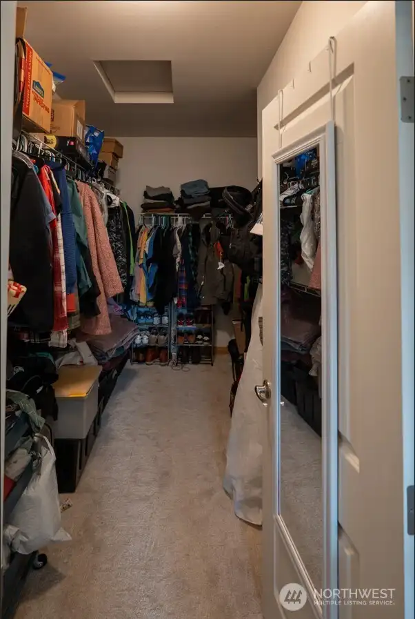 Large walk-in closet