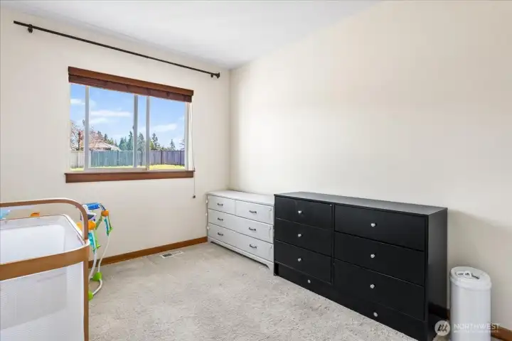 Second bedroom on the main floor