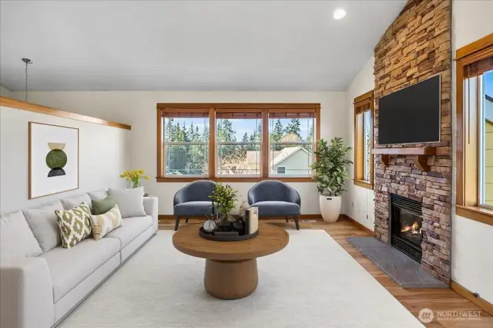 Virtually Staged main room