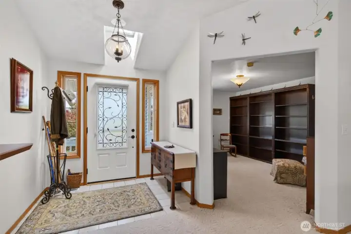 Departing through the Front Door
