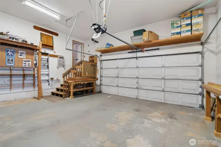 Inside Garage