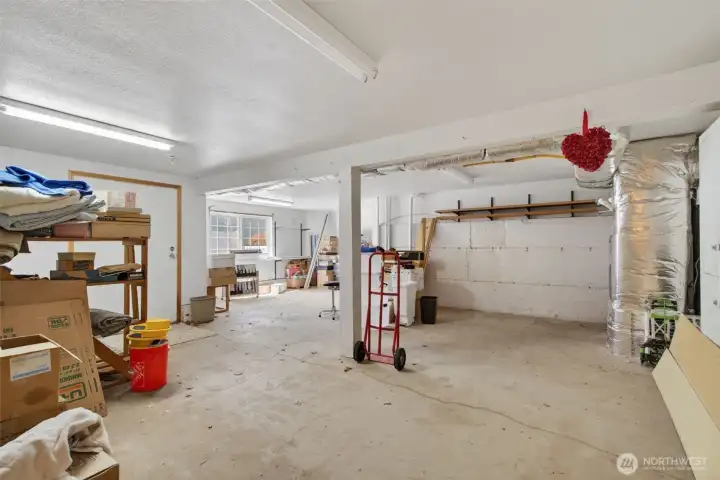 Endless possibilities in the Unfinished Basement