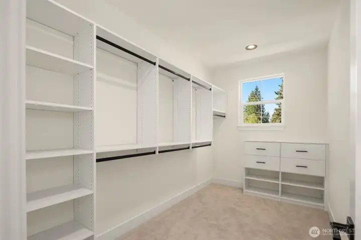 Stunning primary suite