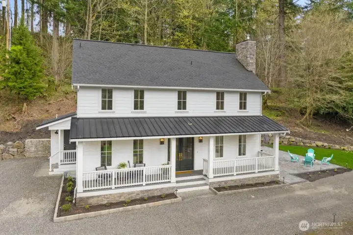 A private modern farmhouse on acreage, designed for space, quiet, and everyday living.