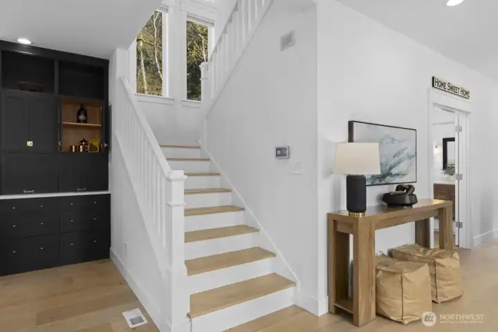 Let's head upstairs!