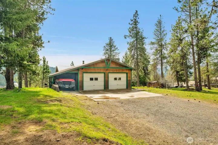 carport will fit full sized vehicle