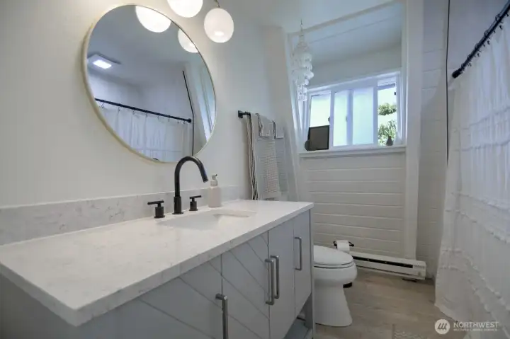 Main floor bathroom