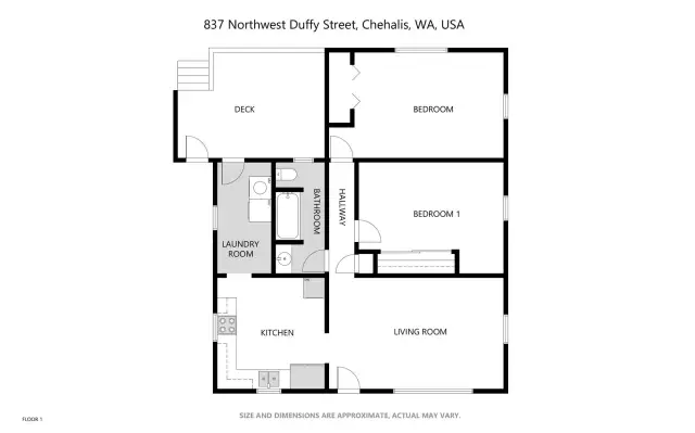 The floor plan highlights the functional layout of this home, showcasing the practical design that maximizes space and flow for comfortable living