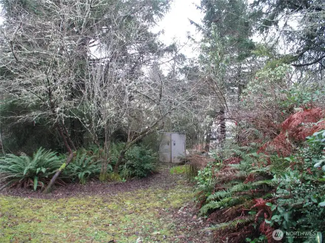 Second lot creates privacy, but could be used for many purposes.