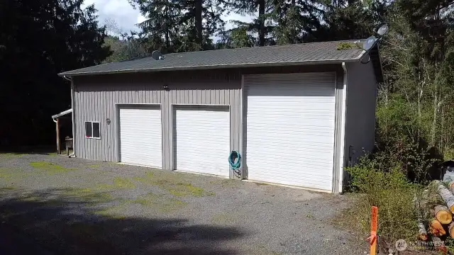 Room for all your toys and spot for RV or trailer.