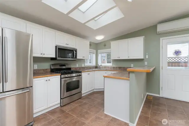 Plenty of countertop space