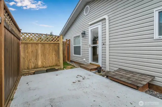 Ready for patio set