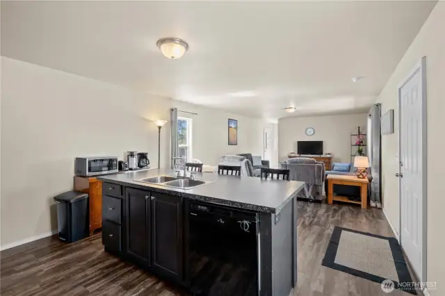 Wonderful open floor plan.